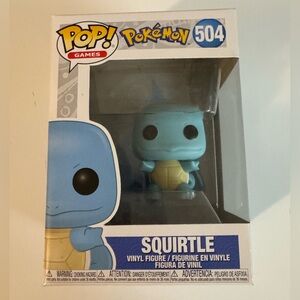 🔹504 Funko Pop Games Pokémon Squirtle 🔹